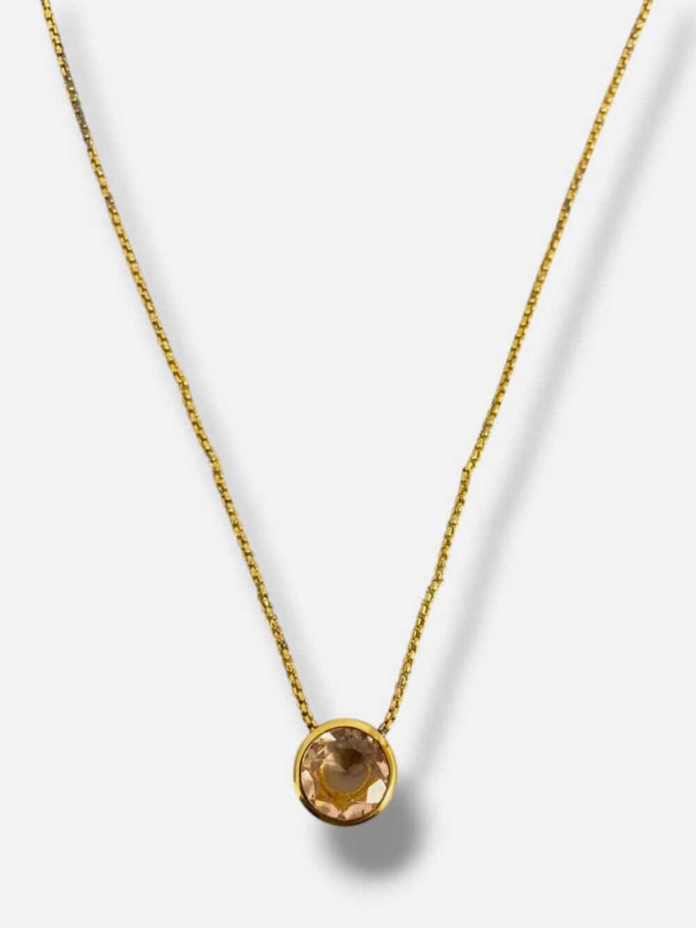 Dean Davidson Women's Gold Signature Knockout Morganite Pendant Necklace